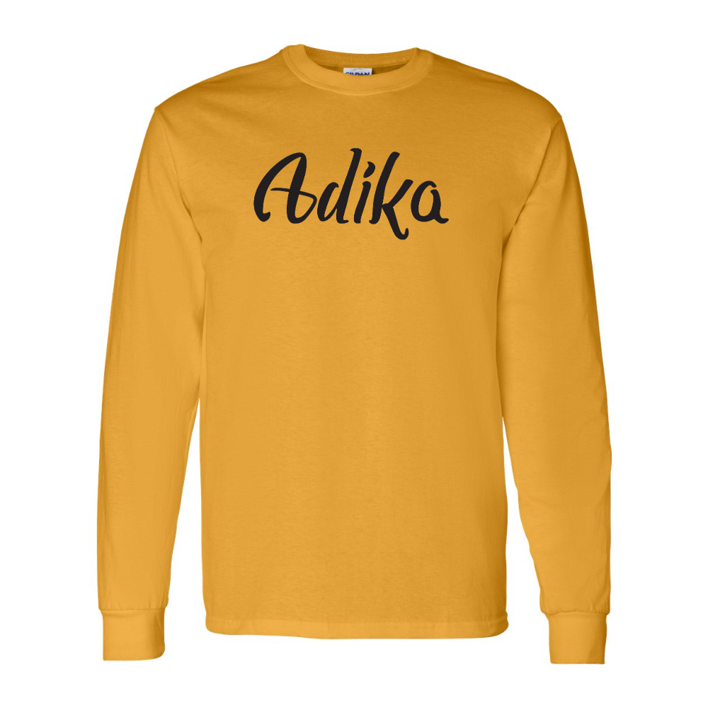 Men's Adika  Gildan Heavy Cotton Long Sleeve T-Shirt