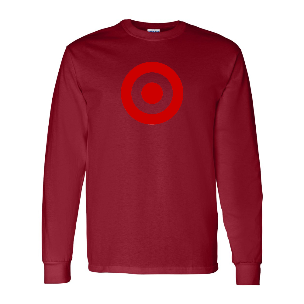 Men's  Target Gildan Heavy Cotton Long Sleeve T-Shirt