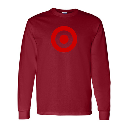 Men's  Target Gildan Heavy Cotton Long Sleeve T-Shirt