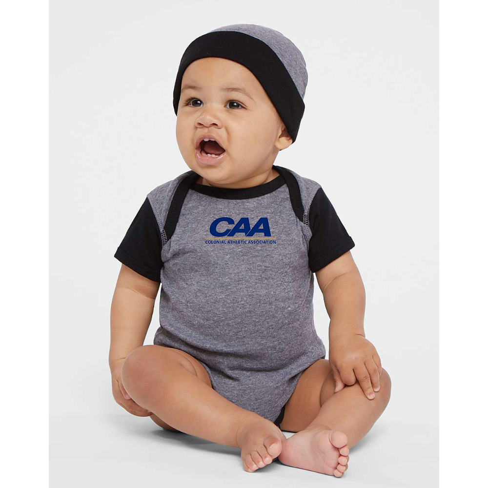 Colonial Athletic Association Rabbit Skins Infant Baby Rib Bodysuit