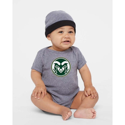 Colorado State Rams Rabbit Skins Infant Baby Rib Bodysuit