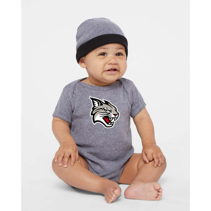 Davidson Wildcats  Rabbit Skins Infant Baby Rib Bodysuit