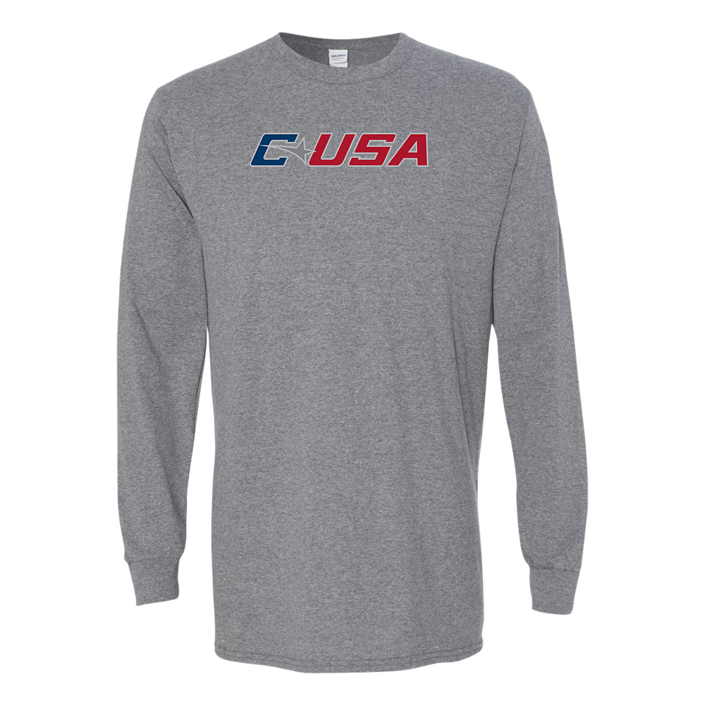 Men's  Conference USAl Gildan Heavy Cotton Long Sleeve T-Shirt