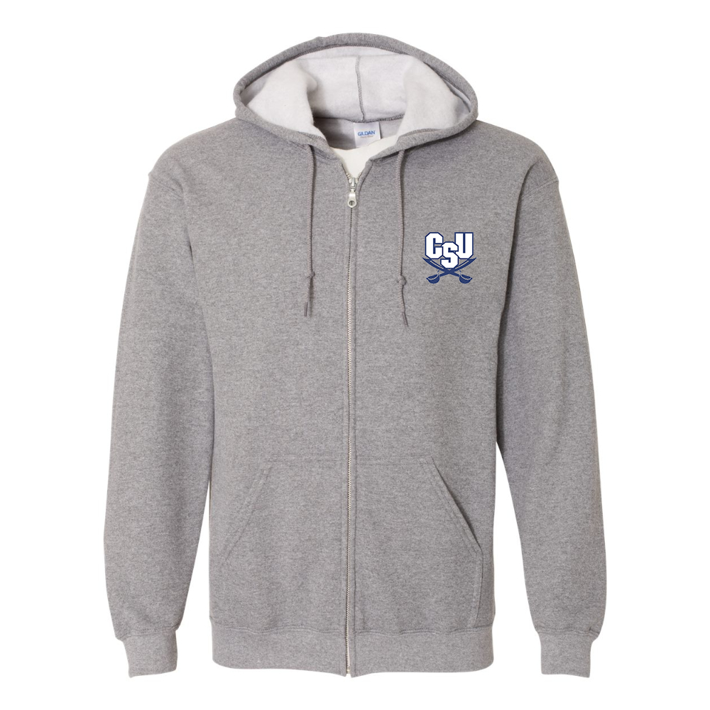 Men's CSU Buccaneers    Gildan  Heavy Blend Full Zip Hooded Sweatshirt