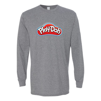 Men's Play Doh Gildan Heavy Cotton Long Sleeve T-Shirt