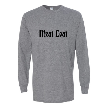Men's Meat Loaf   Gildan Heavy Cotton Long Sleeve T-Shirt