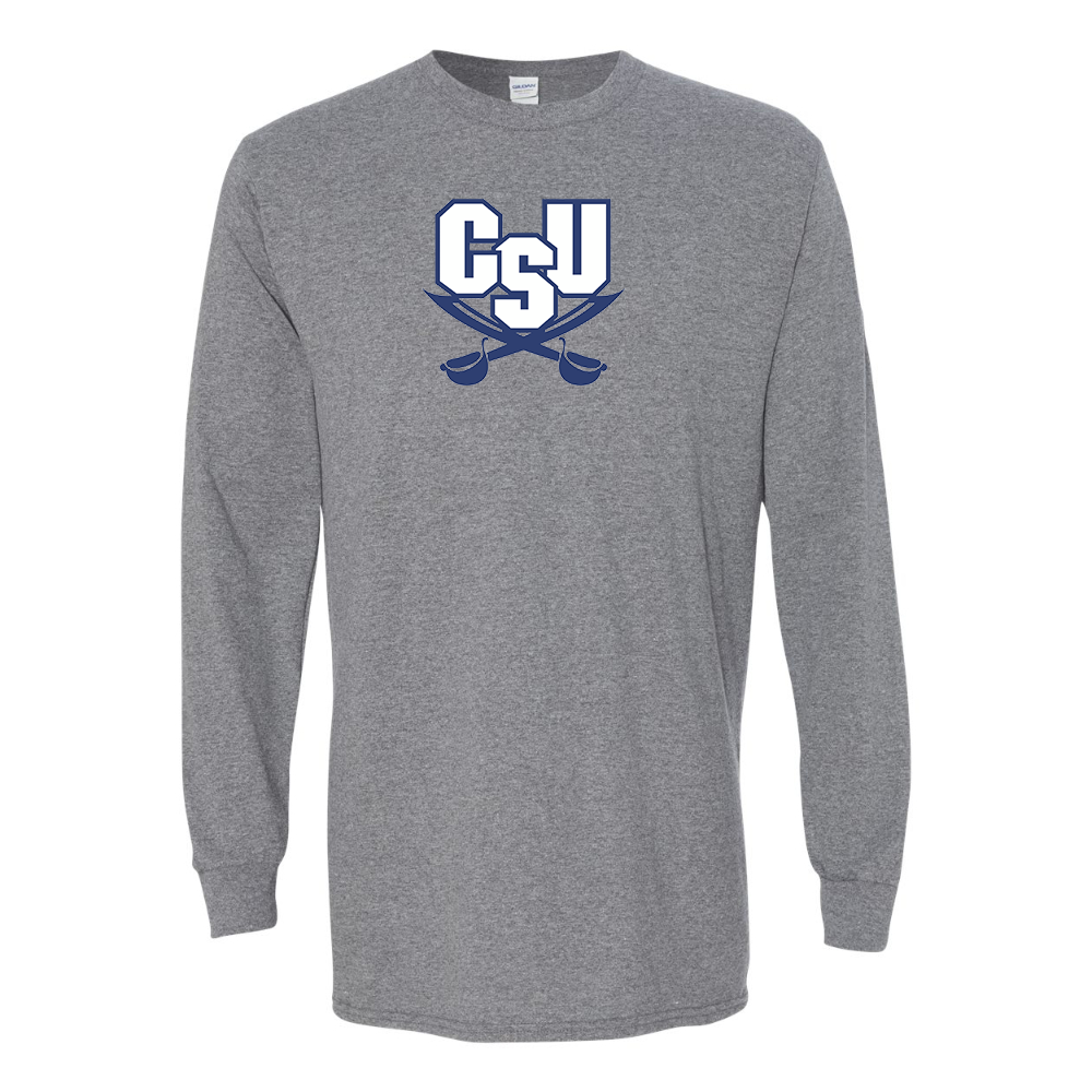 Men's CSU Buccaneers  Gildan Heavy Cotton Long Sleeve T-Shirt