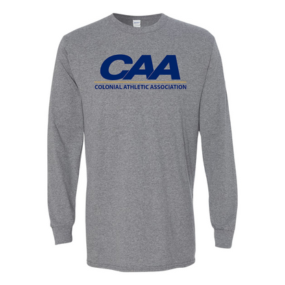 Men's Colonial Athletic Association Gildan Heavy Cotton Long Sleeve T-Shirt