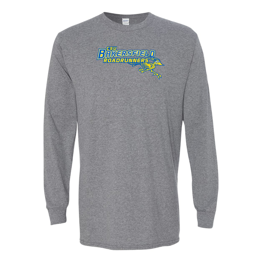 Men's  CSU-Bakersfield Roadrunners Gildan Heavy Cotton Long Sleeve T-Shirt