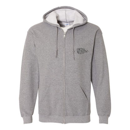 Men's Creedence Clearwater Revival Gildan  Heavy Blend Full Zip Hooded Sweatshirt