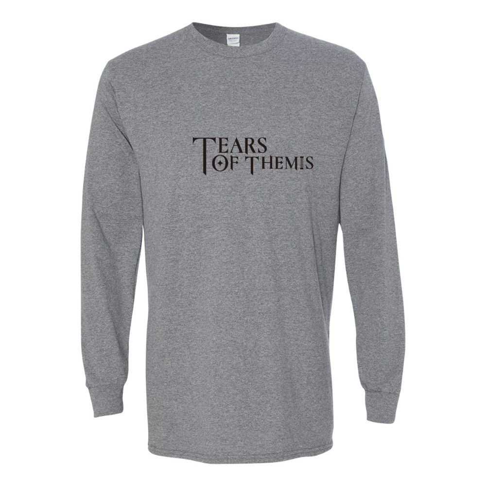 Men's Tear Of Themis Logo Gildan Heavy Cotton Long Sleeve T-Shirt
