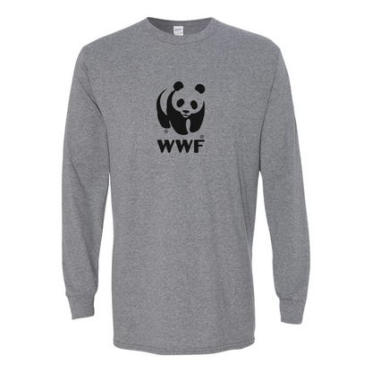 Men's  WWF  Gildan Heavy Cotton Long Sleeve T-Shirt