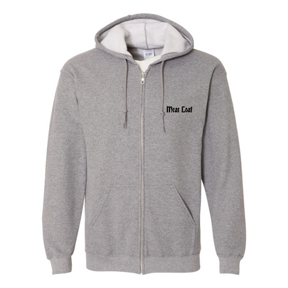 Men's Meat Loaf  Gildan  Heavy Blend Full Zip Hooded Sweatshirt