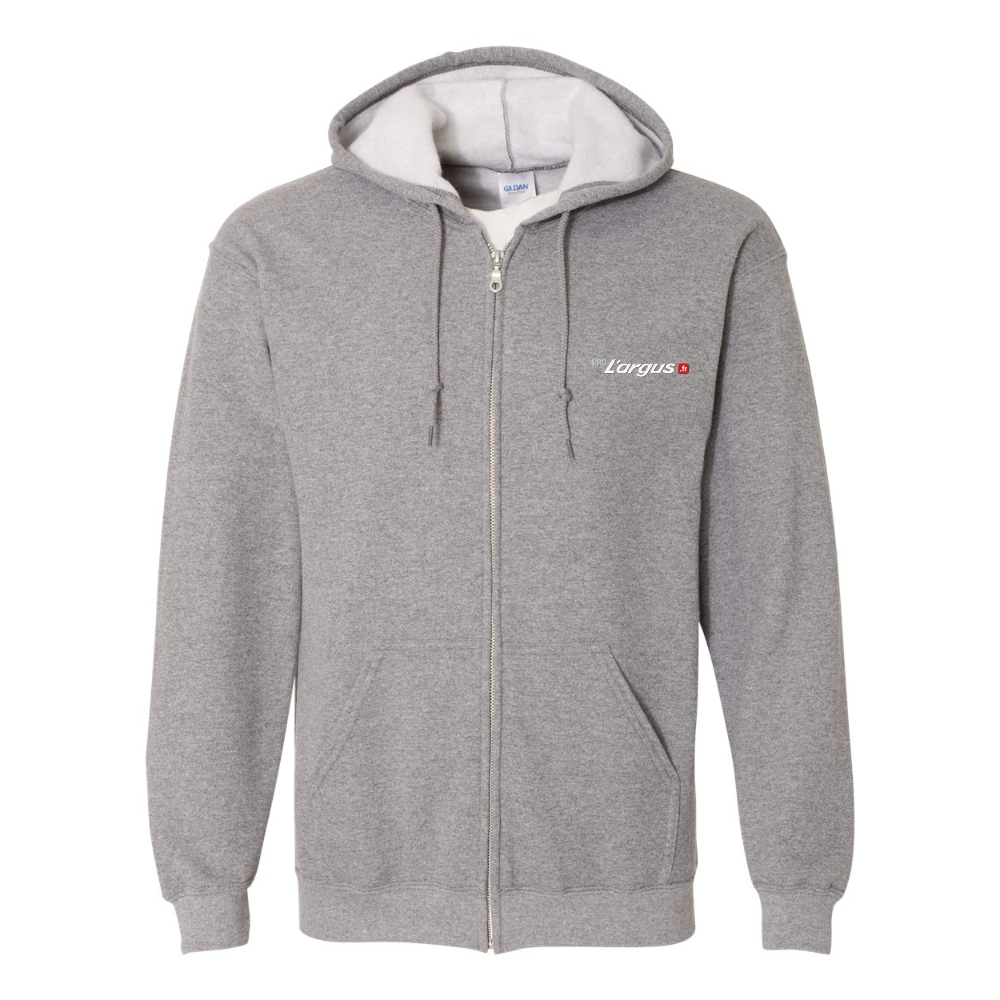 Men's Pro Largus Gildan  Heavy Blend Full Zip Hooded Sweatshirt