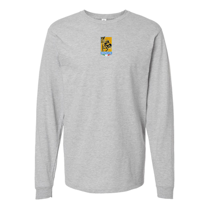 Youth Bandini Automobili Logo Cotton Long Sleeve T-Shirt