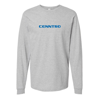 Youth Cenntro Logo Cotton Long Sleeve T-Shirt