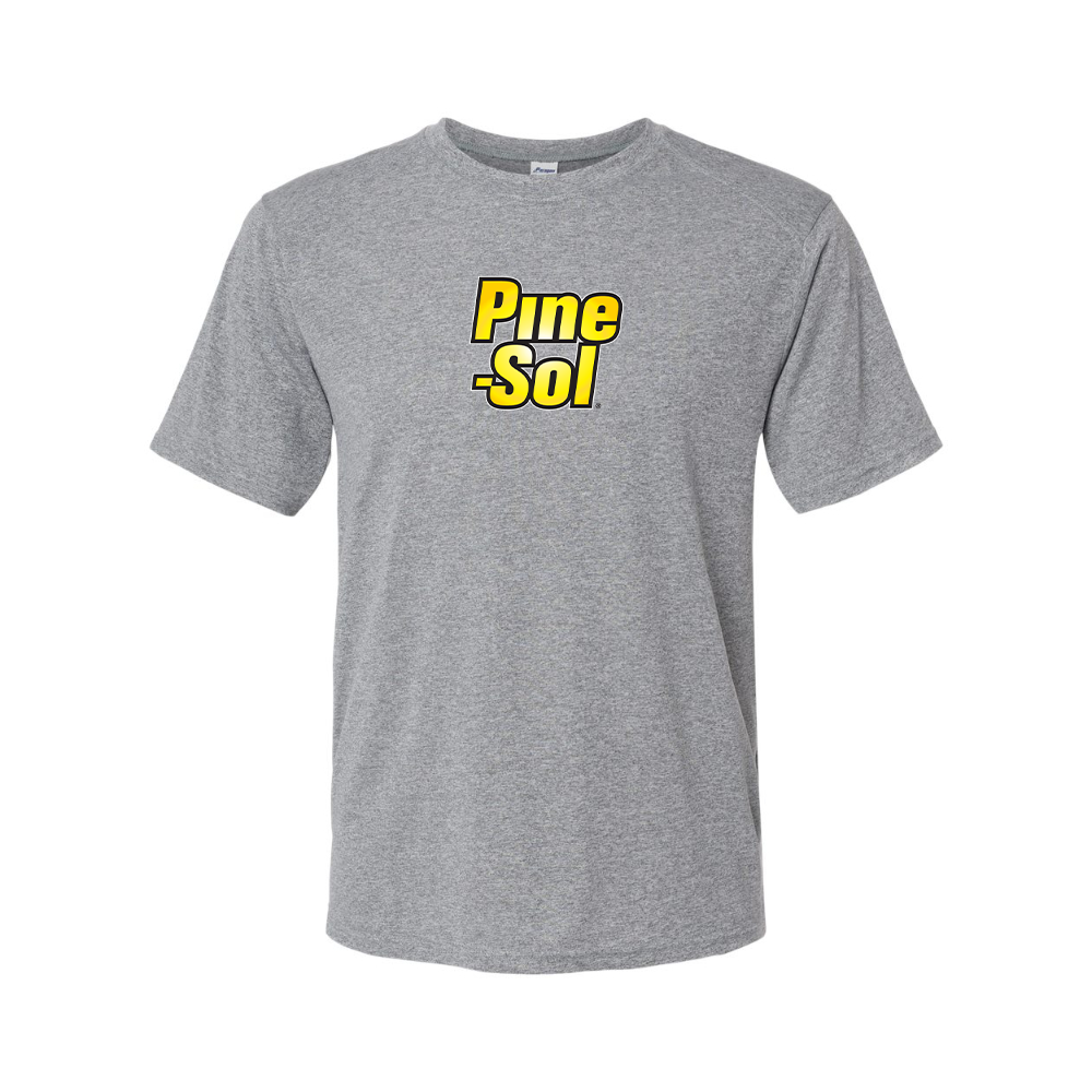 Men's Pine Sol Logo Polyester T-Shirt