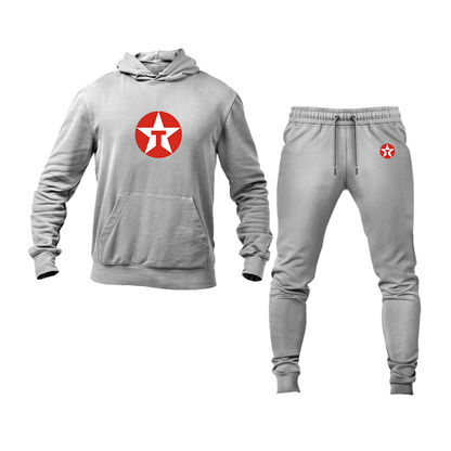 Men's Texaco Logo Hoodie Joggers Set
