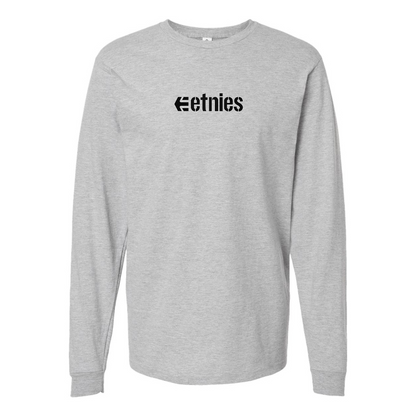 Youth Etnies Logo Cotton Long Sleeve T-Shirt