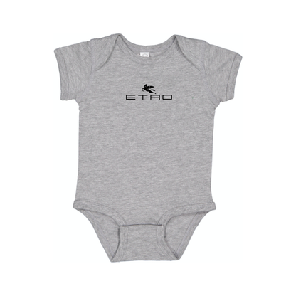 Etro Logo Baby Romper Onesie