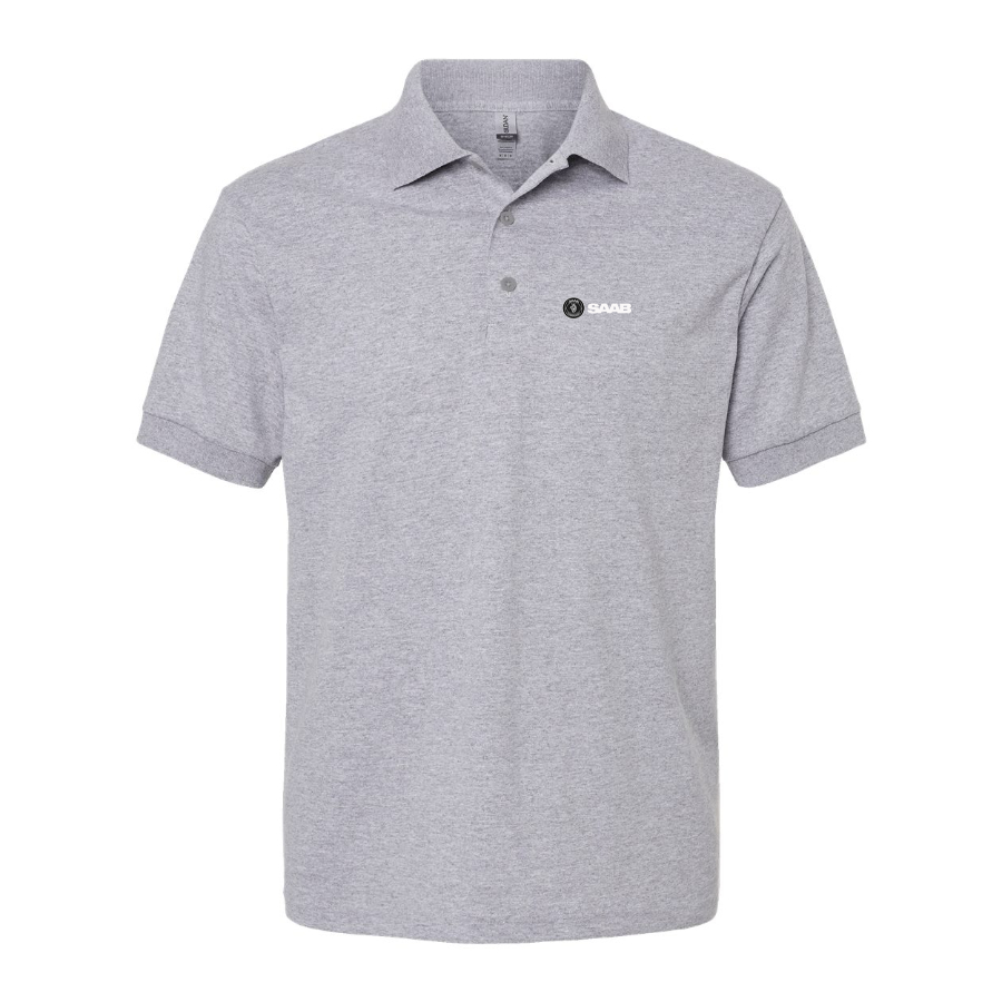 Men's Saab Logo Dry Blend Polo