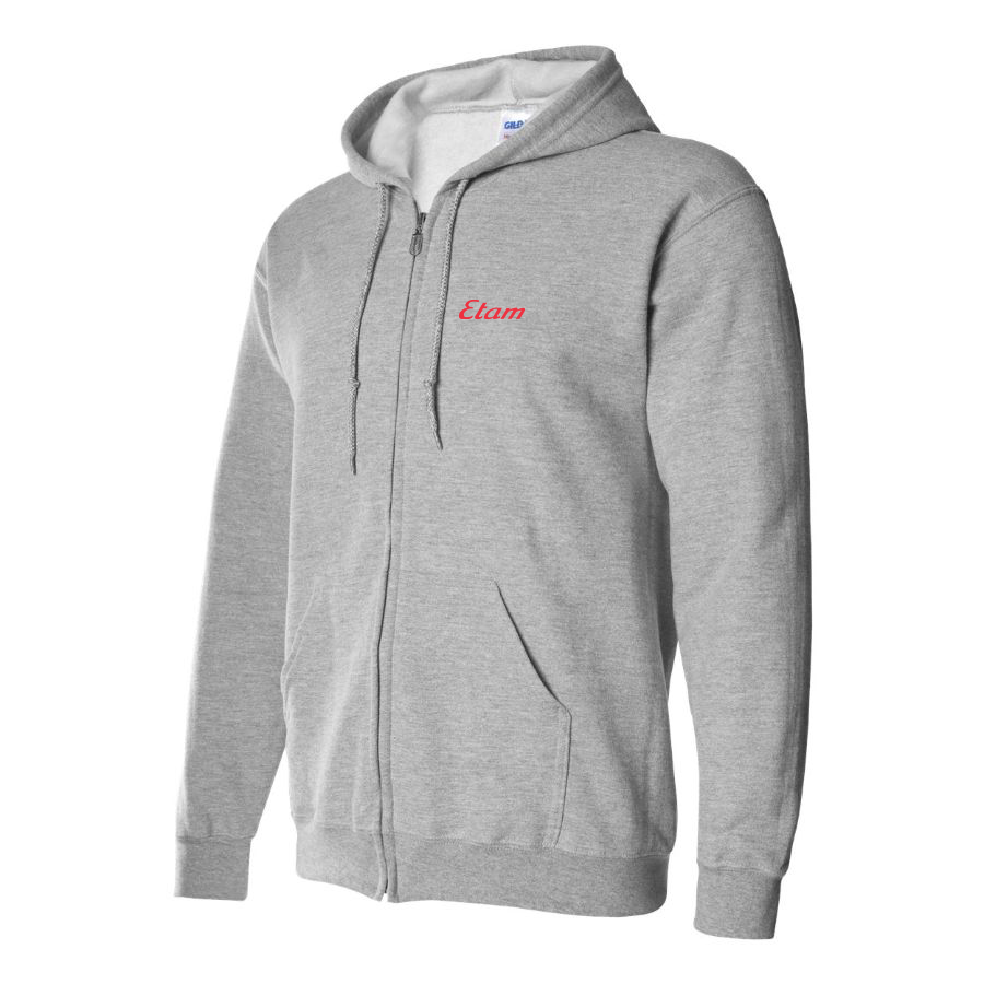 Men's Etam Logo Zipper Hoodie