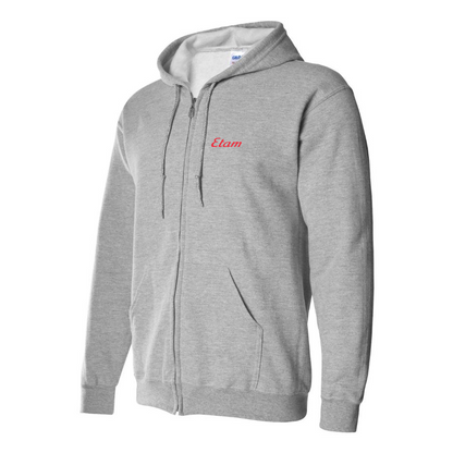 Men's Etam Logo Zipper Hoodie