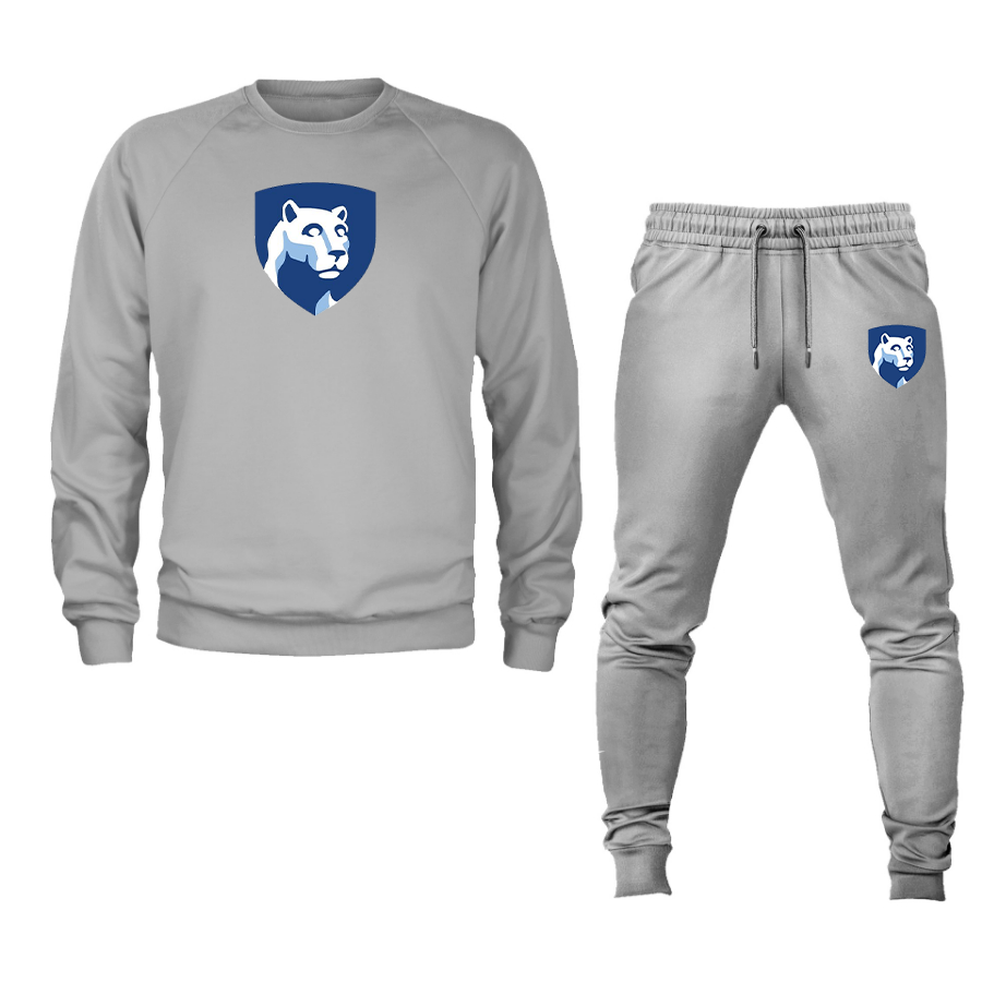 Men's Penn State Symbol Crewneck Sweatshirt Joggers Suit