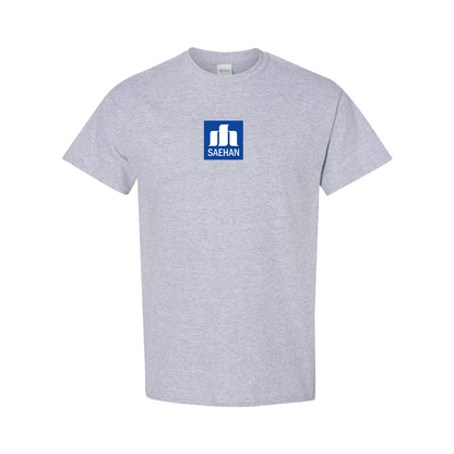 Men's Saehan Motors Logo Cotton T-Shirt