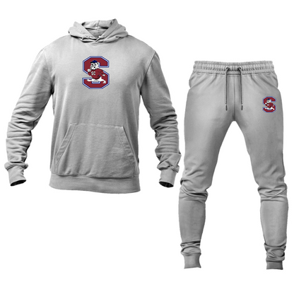 Men's South Carolina State Bulldogs Logo Hoodie Joggers Set
