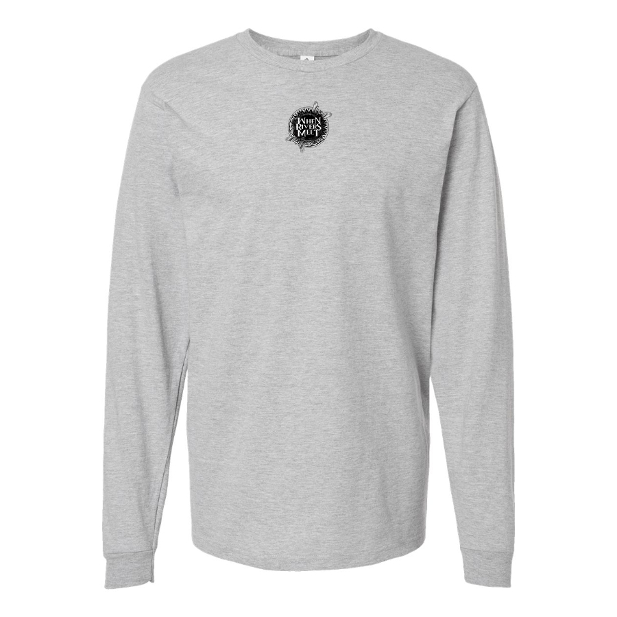 Youth When Rivers Meet Cotton Long Sleeve T-Shirt