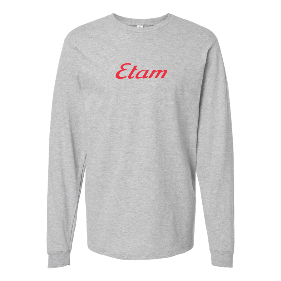 Youth Etam Logo Cotton Long Sleeve T-Shirt