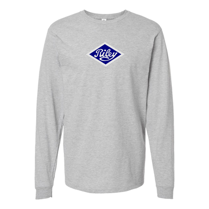 Youth Riley Logo Cotton Long Sleeve T-Shirt