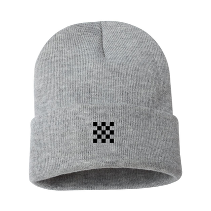Checker Motors Corporation Logo Beanie Hat