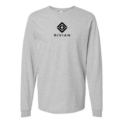 Youth Rivian Logo Cotton Long Sleeve T-Shirt