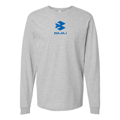 Youth Bajaj Logo Cotton Long Sleeve T-Shirt