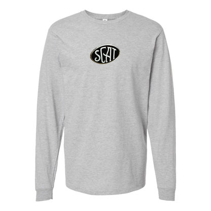 Youth SCAT Logo Cotton Long Sleeve T-Shirt