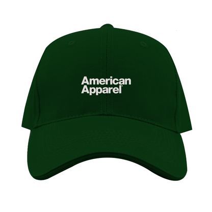 American Apparel  Logo  Dad Baseball Cap Hat