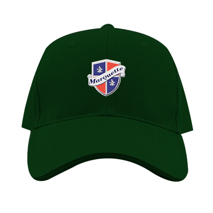 Marquette Logo  Dad Baseball Cap Hat