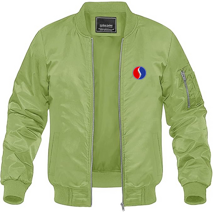 Men's Studebaker Logo Lightweight Bomber Jacket Windbreaker Softshell Varsity Jacket Coat