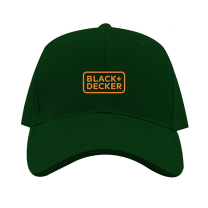 Black Decker Logo  Dad Baseball Cap Hat