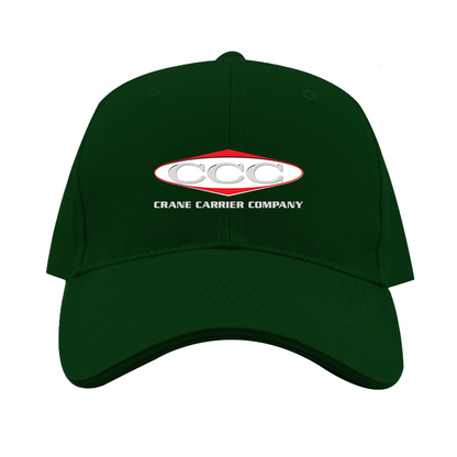 Crane Carrier Company Logo  Dad Baseball Cap Hat