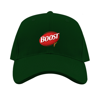 Boost Logo  Dad Baseball Cap Hat