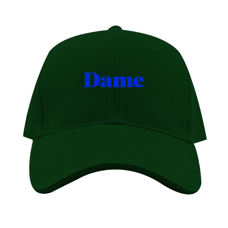 Dame Products Logo  Dad Baseball Cap Hat