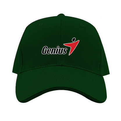 Genius Logo  Dad Baseball Cap Hat