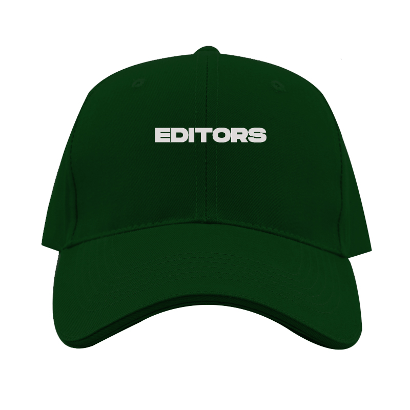 Editors  Logo  Dad Baseball Cap Hat