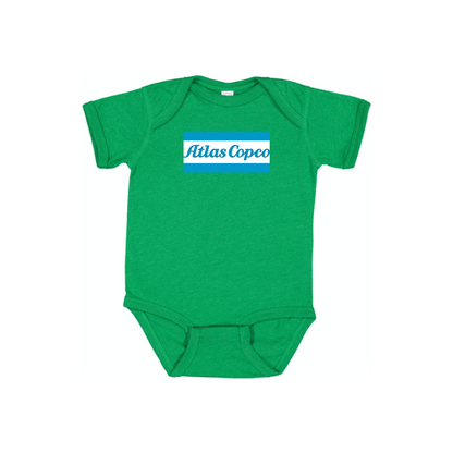 Atlas Copco Logo Baby Onesie Romper