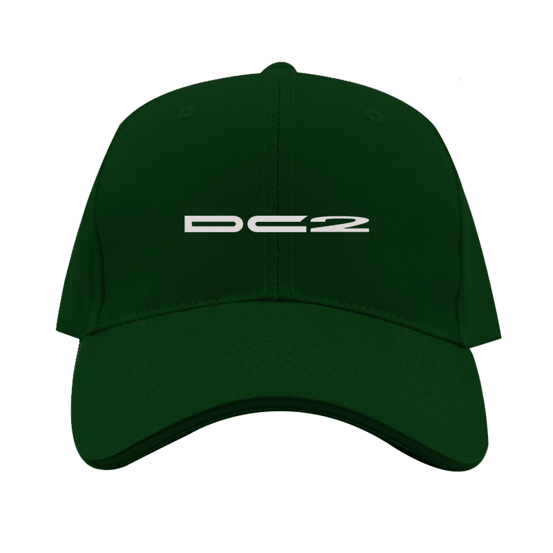 DC2 Logo  Dad Baseball Cap Hat