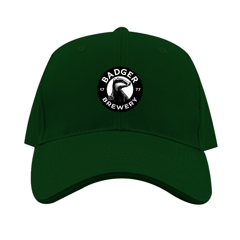Badger Brewery Logo  Dad Baseball Cap Hat