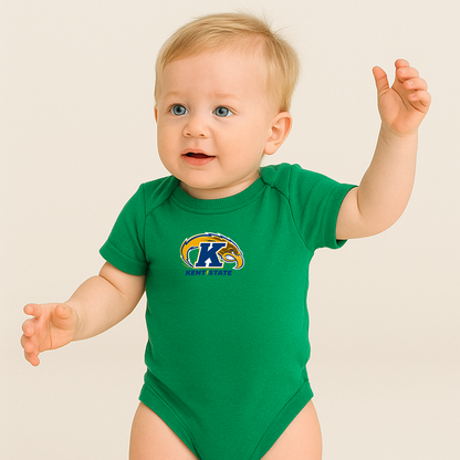 Kent State Golden Flashes Logo Baby Romper Onesie